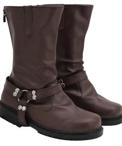 NewCosplay Twisted Wonderland Ruggie Bucchi Boots Halloween Costume Prop Cosplay Shoes