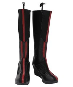 NewCosplay WandaVision Scarlet Witch Boots Halloween Costumes Accessory Custom Made Cosplay Shoes New Arrivals
