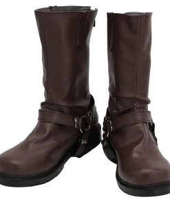 NewCosplay Twisted Wonderland Ruggie Bucchi Boots Halloween Costume Prop Cosplay Shoes