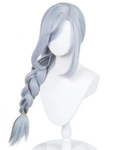 NewCosplay Genshin Impact Shen He Heat Resistant Synthetic Hair Carnival Halloween Party Props Cosplay Wig
