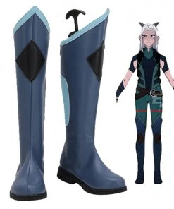 NewCosplay The Dragon Prince-Rayla Boots Halloween Costumes Accessory Cosplay Shoes New Arrivals