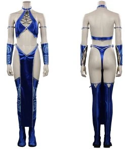NewCosplay New Arrivals Mortal Kombat Kitana Costume Accessories Outfit Halloween Carnival Suit Cosplay Costume