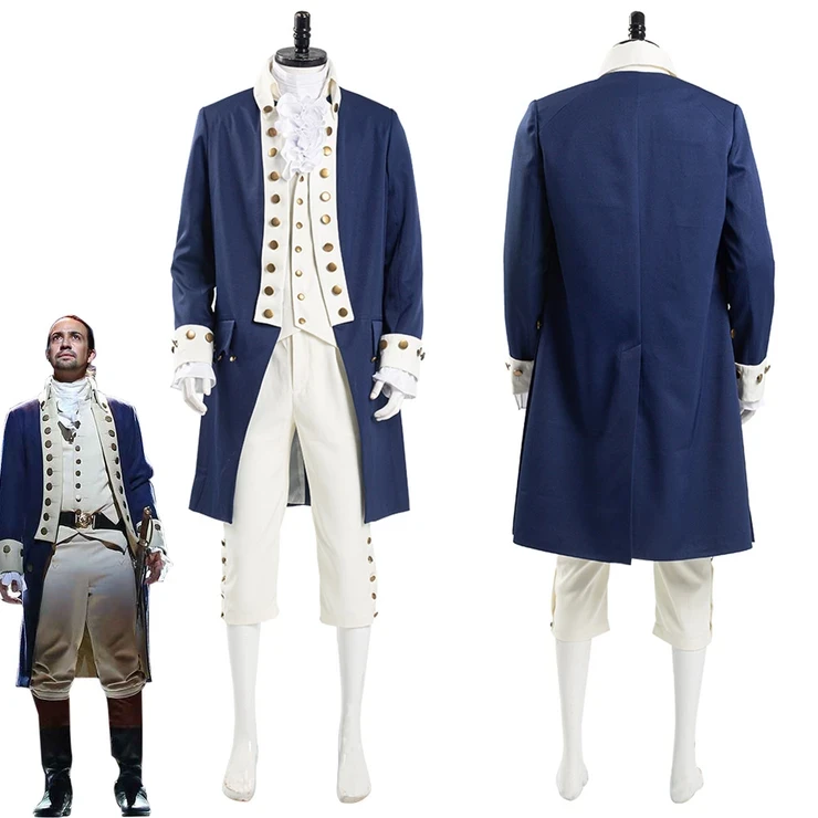 NewCosplay Musical Hamilton Alexander Hamilton Men Uniform Outfits Halloween Carnival Suit Cosplay Costume 3 NewCosplay Musical Hamilton Alexander Hamilton Men Uniform Outfits Halloween Carnival Suit Cosplay Costume