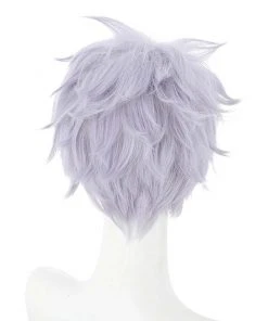 NewCosplay Anime Jujutsu Kaisen Satoru Gojou Heat Resistant Synthetic Hair Carnival Halloween Party Props Cosplay Wig New Arrivals