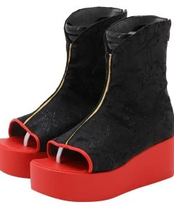 NewCosplay Hololive Nakiri Ayame Boots Halloween Costumes Accessory Custom Made Cosplay Shoes