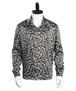 NewCosplay Tiger King Joe Exotic Print Shirt Cosplay Costume