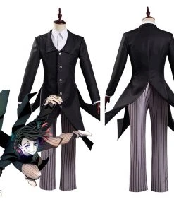 NewCosplay New Arrivals Kimetsu No Yaiba: Mugen Ressha-hen / Demon Slayer: Infinity Train Enmu Cosplay Costume