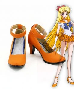 NewCosplay Sailor Moon Venus Cosplay Shoes Custom Made New Arrivals