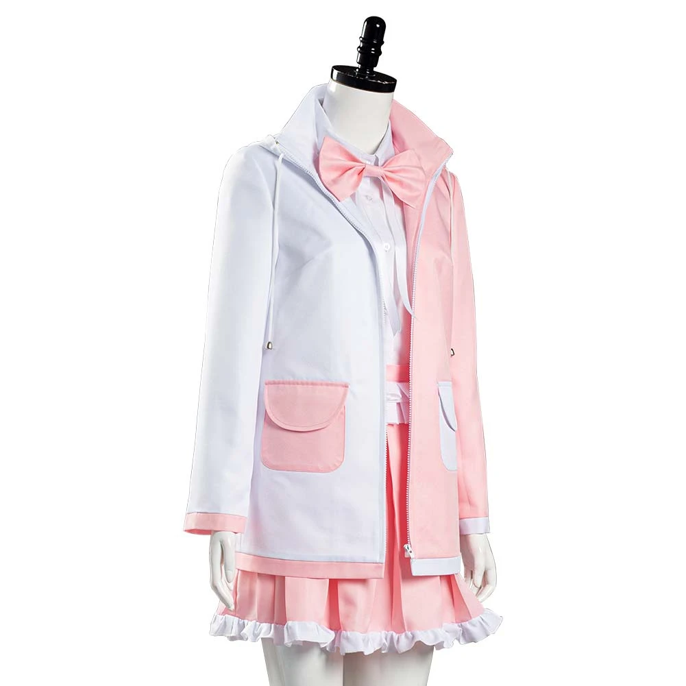 NewCosplay Danganronpa 2 Monomi Uniform Skirt Outfits Halloween Carnival Suit Cosplay Costume 10 NewCosplay Danganronpa 2 Monomi Uniform Skirt Outfits Halloween Carnival Suit Cosplay Costume