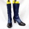 NewCosplay Black Butler Ciel Cosplay Boots Shoes Blue New Arrivals