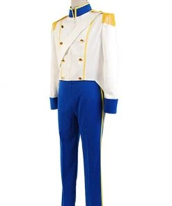 NewCosplay The Little Mermaid 1989 Prince Eric Uniform Cosplay Costume New Arrivals