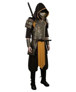 NewCosplay Mortal Kombat Hanzo Hasashi/Scorpion Outfits Halloween Carnival Suit Cosplay Costume New Arrivals 17 NewCosplay Mortal Kombat Hanzo Hasashi/Scorpion Outfits Halloween Carnival Suit Cosplay Costume New Arrivals