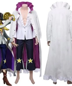 NewCosplay One Piece：Pirate Warriors 4 Cavendish Halloween Carnival Costume Cosplay Costume