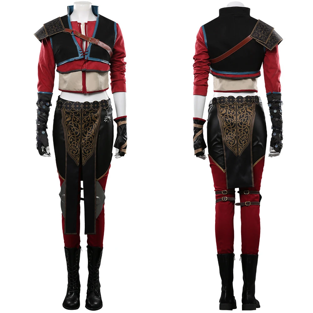 NewCosplay The Witcher 3 Ciri Outfits Halloween Carnival Costume Cosplay Costume 13 NewCosplay The Witcher 3 Ciri Outfits Halloween Carnival Costume Cosplay Costume