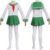 NewCosplay Inuyasha Higurashi Kagome Costume For Kids Children Christmas Cosplay Costume New Arrivals