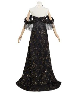 NewCosplay The Witcher - Yennefer Of Vengerberg Cosplay Costume Dress Outfits Halloween Carnival Suit