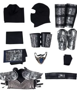 NewCosplay Mortal Kombat Sub-Zero Outfits Halloween Carnival Suit Cosplay Costume