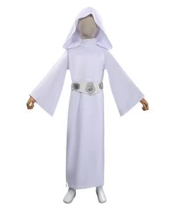 NewCosplay Star Wars Leia Princess Kids Children Halloween Carnival Suit Cosplay Costume