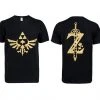 NewCosplay The Legend Of Zelda :Breath Of The Wild Black Short T-shirt New Arrivals