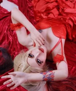 NewCosplay Suicide Squad(2021) Harley Quinn Red Dress Halloween Carnival Suit Cosplay Costume New Arrivals 31 NewCosplay Suicide Squad(2021) Harley Quinn Red Dress Halloween Carnival Suit Cosplay Costume New Arrivals