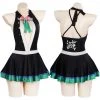 NewCosplay Anime Demon Slayer -Kanroji Mitsuri Swimwear Halloween 2021 Cosplay Costume New Arrivals