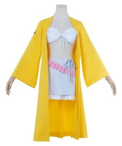 NewCosplay Danganronpa V3: Killing Harmony-Yonaga Angie Coat Belt Outfits Halloween Carnival Suit Cosplay Costume