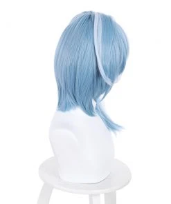 NewCosplay Game Genshin Impact Eula Heat Resistant Synthetic Hair Carnival Halloween Party Props Cosplay Wig New Arrivals