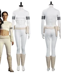NewCosplay Adult And Kids Star Wars Padme Amidala Outfits Halloween Carnival Suit Cosplay Costume
