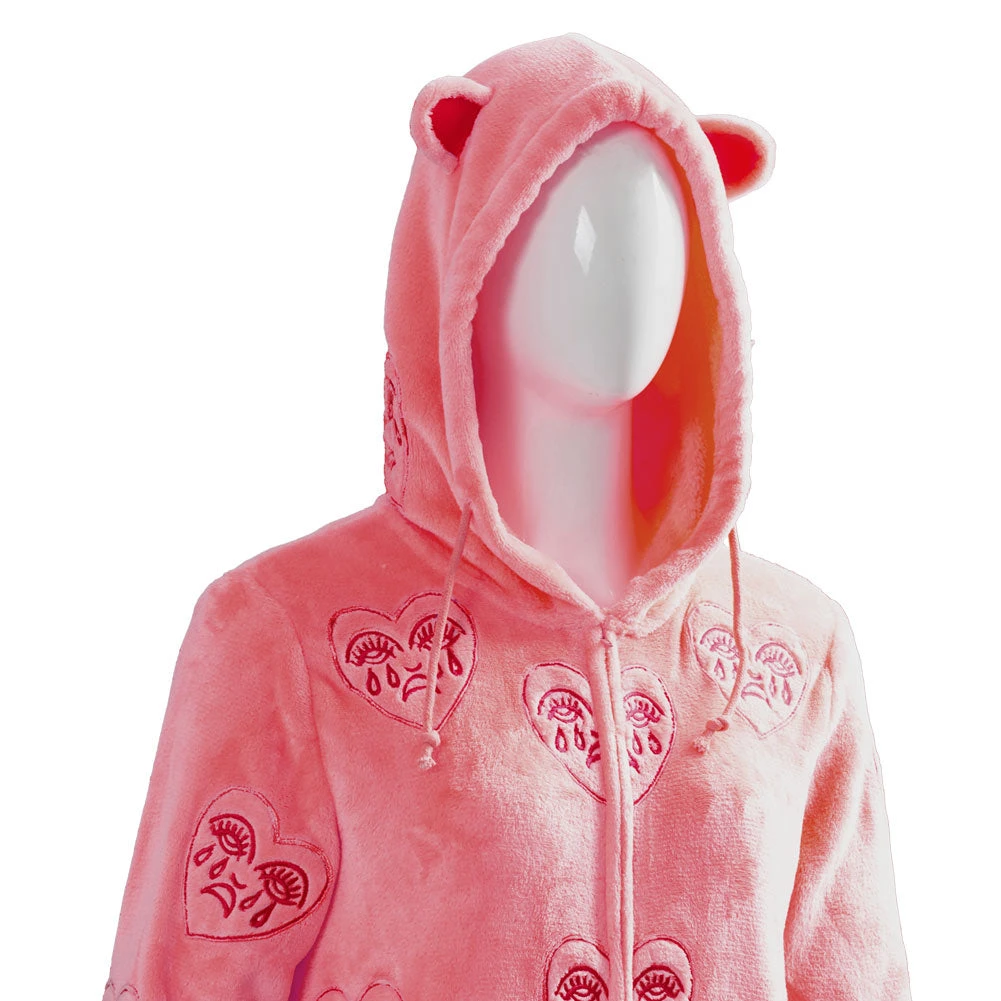 NewCosplay Birds Of Prey Harley Quinn Hooded Pajamas Comic ConCosplay Costume 10 NewCosplay Birds Of Prey Harley Quinn Hooded Pajamas Comic ConCosplay Costume