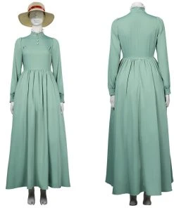 NewCosplay Movie Howl‘s Moving Castle-Sophie Hatter Women Outfits Halloween Cosplay Costume