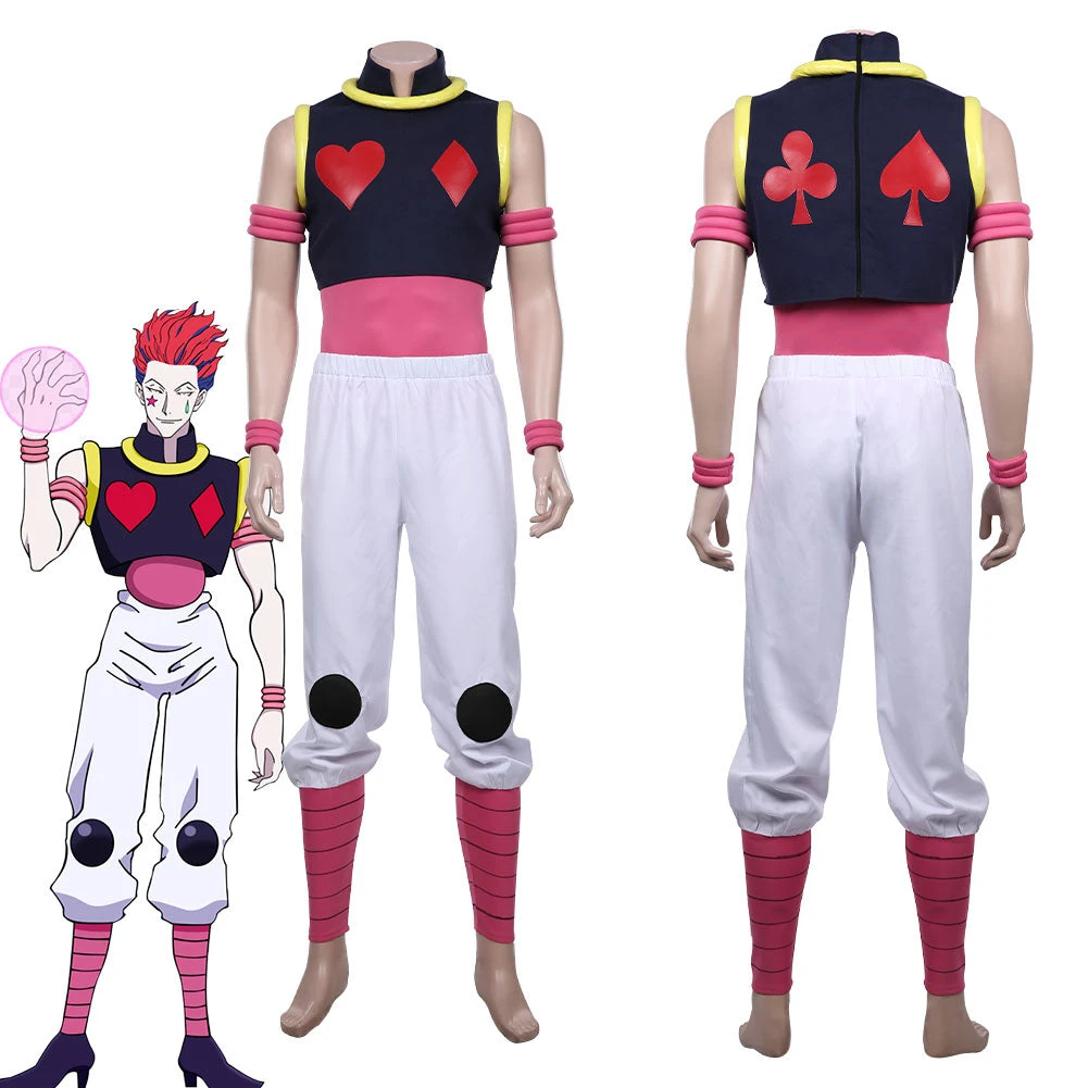 NewCosplay New Arrivals Hunter X Hunter -Hisoka Vest Pants Outfits Halloween Carnival Suit Cosplay Costume 3 NewCosplay New Arrivals Hunter X Hunter -Hisoka Vest Pants Outfits Halloween Carnival Suit Cosplay Costume