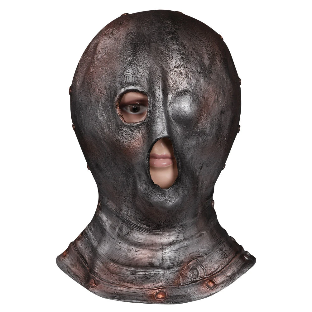 NewCosplay Elden Ring Prisoner Mask Cosplay Latex Masks Helmet Halloween Party Costume Props 4 NewCosplay Elden Ring Prisoner Mask Cosplay Latex Masks Helmet Halloween Party Costume Props