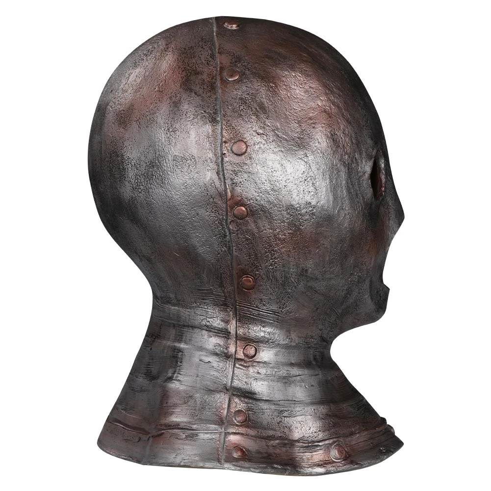 NewCosplay Elden Ring Prisoner Mask Cosplay Latex Masks Helmet Halloween Party Costume Props 9 NewCosplay Elden Ring Prisoner Mask Cosplay Latex Masks Helmet Halloween Party Costume Props