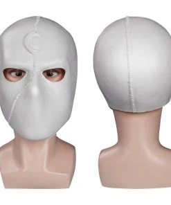NewCosplay Moon Knight Marc Specto Mask Cosplay Latex Masks Helmet Masquerade Halloween Party Costume Props