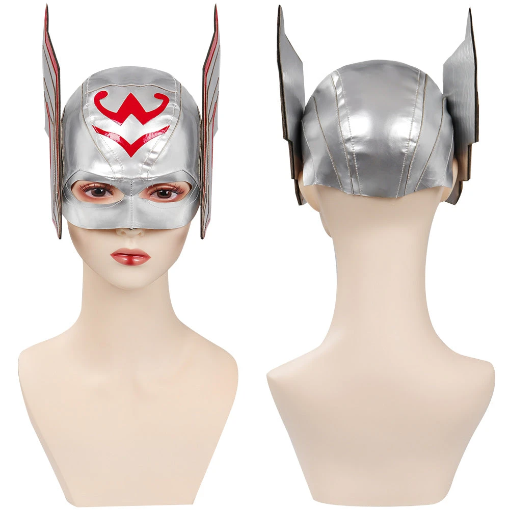 Fandombuy Thor : Love And Thunde -Jane Foster Cosplay Masks Helmet Masquerade Halloween Costume Props 3 Fandombuy Thor : Love And Thunde -Jane Foster Cosplay Masks Helmet Masquerade Halloween Costume Props