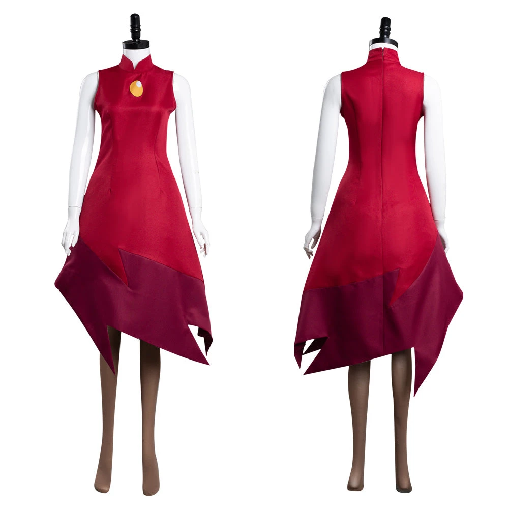 NewCosplay New Arrivals The Owl House Edalyn Clawthorne Christmas Carnival Suit Cosplay Costume 3 NewCosplay New Arrivals The Owl House Edalyn Clawthorne Christmas Carnival Suit Cosplay Costume