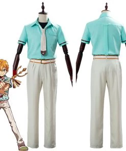 NewCosplay Toilet-bound Hanako-kun Minamoto Kou Shirt Pants Outfit Halloween Carnival Suit Cosplay Costume