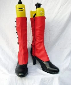 NewCosplay Black Butler Madam Red Angelina Dulles Cosplay Boots Shoes