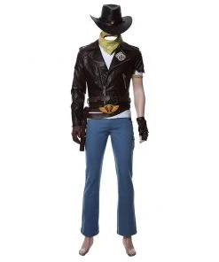 NewCosplay Overwatch Jesse Mccree Mens Costume Halloween 2021 Cosplay Costume New Arrivals
