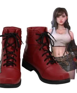NewCosplay Final Fantasy VII 7 Remake Tifa Lockhart Cosplay Shoes New Arrivals