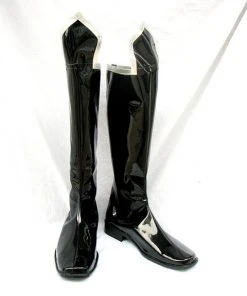 NewCosplay Trinity Blood Black Cosplay Boots Shoes Custom Made New Arrivals