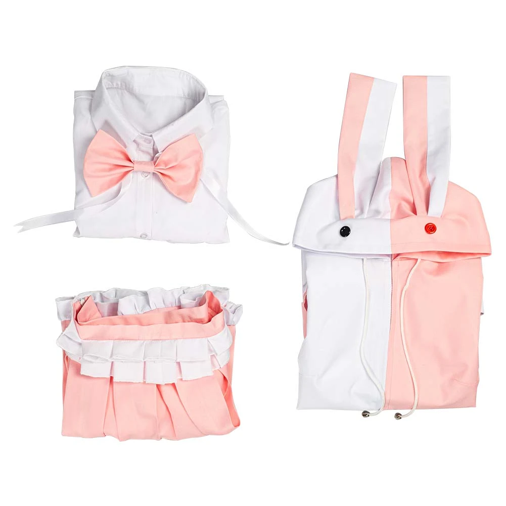 NewCosplay Danganronpa 2 Monomi Uniform Skirt Outfits Halloween Carnival Suit Cosplay Costume 13 NewCosplay Danganronpa 2 Monomi Uniform Skirt Outfits Halloween Carnival Suit Cosplay Costume