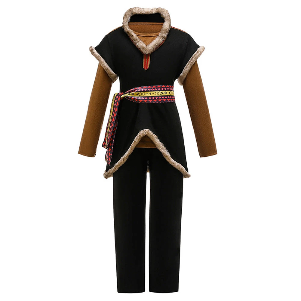 NewCosplay New Arrivals Frozen 2 Prince Kristoff Outfit Cosplay Costume For Kids 3 NewCosplay New Arrivals Frozen 2 Prince Kristoff Outfit Cosplay Costume For Kids