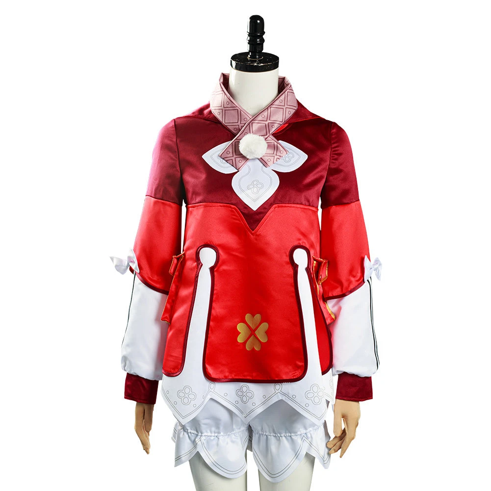 NewCosplay Game Genshin Impact Klee Coat Hat Outfits Halloween Carnival Suit Cosplay Costume New Arrivals 4 NewCosplay Game Genshin Impact Klee Coat Hat Outfits Halloween Carnival Suit Cosplay Costume New Arrivals