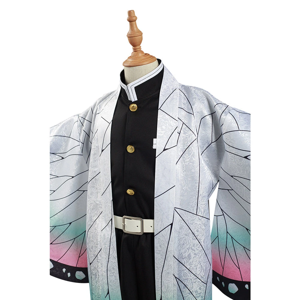 NewCosplay New Arrivals Demon Slayer: Kimetsu No Yaiba Kochou Shinobu Kids Cloak Coat Halloween Carnival Suit Cosplay Costume 9 NewCosplay New Arrivals Demon Slayer: Kimetsu No Yaiba Kochou Shinobu Kids Cloak Coat Halloween Carnival Suit Cosplay Costume