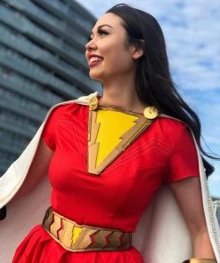 CosplaySky Movie Shazam! Shazam Family Mary Marvel Batson Cosplay Costume