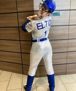 NewCosplay Rocketman Elton John Dodgers Baseball Uniform Cosplay Costume New Arrivals 24 NewCosplay Rocketman Elton John Dodgers Baseball Uniform Cosplay Costume New Arrivals