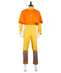 NewCosplay Avatar: The Last Airbender Avatar Aang Jumpsuit Outfits Halloween Carnival Suit Cosplay Costume