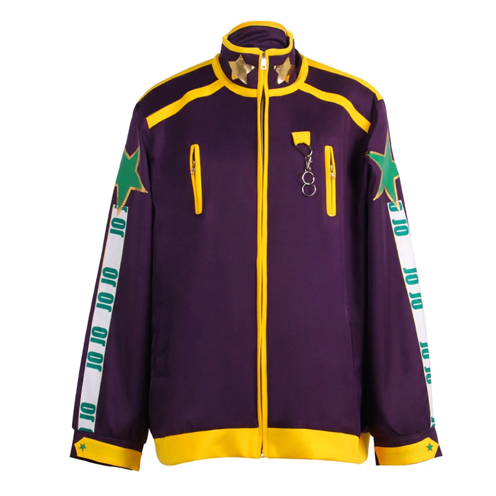 NewCosplay New Arrivals JoJo‘s Bizarre Adventure Kujo Jotaro Zip Up Halloween Carnival Suit Cosplay Costume 3 NewCosplay New Arrivals JoJo‘s Bizarre Adventure Kujo Jotaro Zip Up Halloween Carnival Suit Cosplay Costume