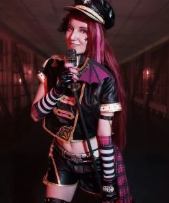 NewCosplay Love Live! Sunshine!! Aqours Sakurauchi Riko Punk Rock Outfit Cosplay Costume 31 NewCosplay Love Live! Sunshine!! Aqours Sakurauchi Riko Punk Rock Outfit Cosplay Costume